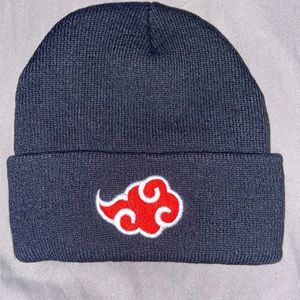 NEW Unisex Naruto Akatsuki Symbol Beanie